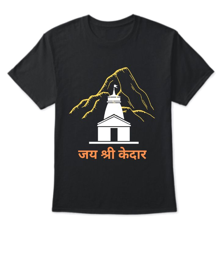 Har Har Mahadev T-shirt Kedarnath t-shirt - Front