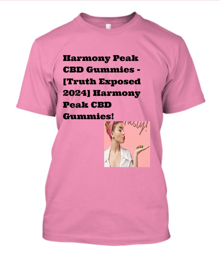Harmony Peak CBD Gummies - Natural Pain of Solution for a You Healthier? - Front