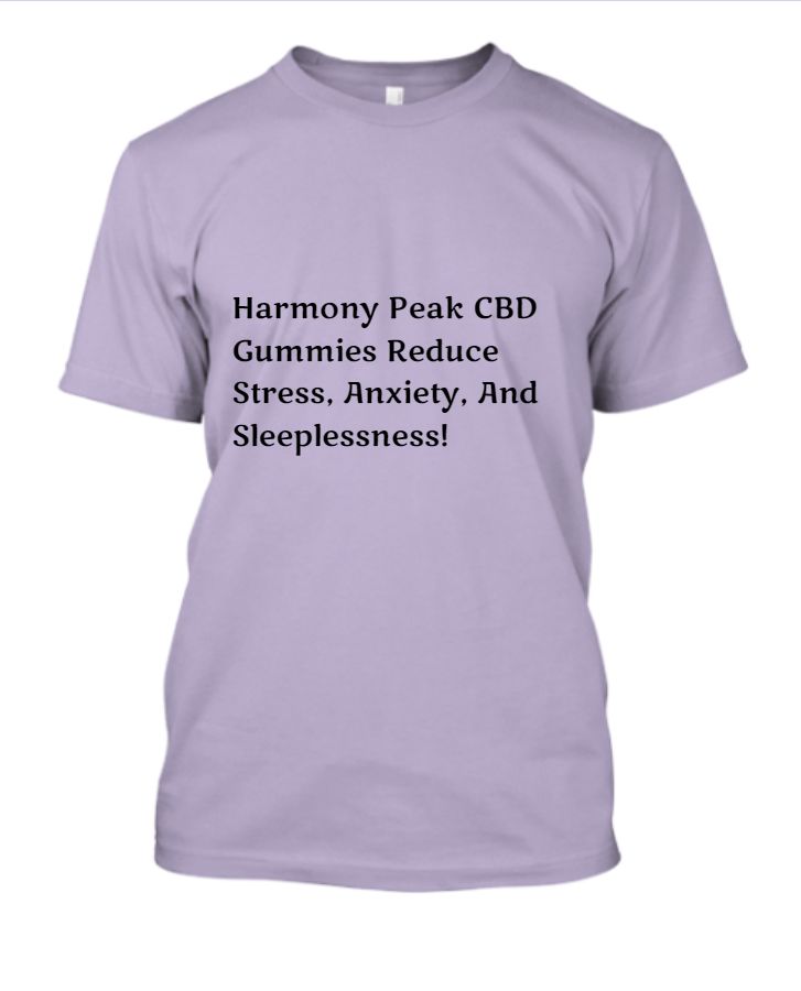 Harmony Peak CBD Gummies Reduce Stress, Anxiety, And Sleeplessness! - Front