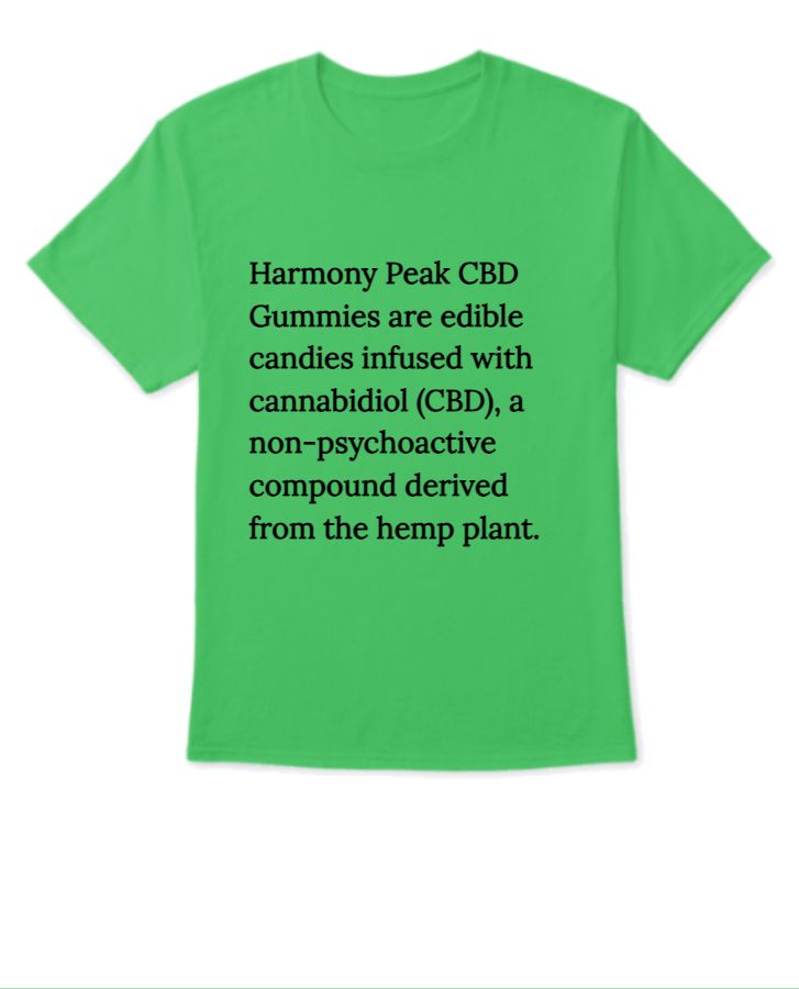 Harmony Peak CBD Gummies Reviews (Harmony Leaf CBD Gummies)100% Natural Gummies and Safe Way to Relieve Stress, Pain, and Anxiety Must Know? - Front