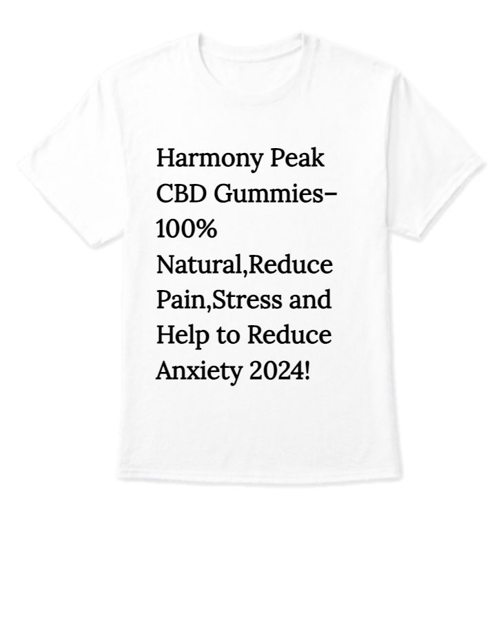 Harmony Peak CBD Gummies Want To Reduce Your Anxiety, Pain, and Sleep Problems? - Front