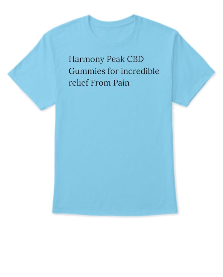 Harmony Peak CBD Gummies for incredible relief From Pain - Front