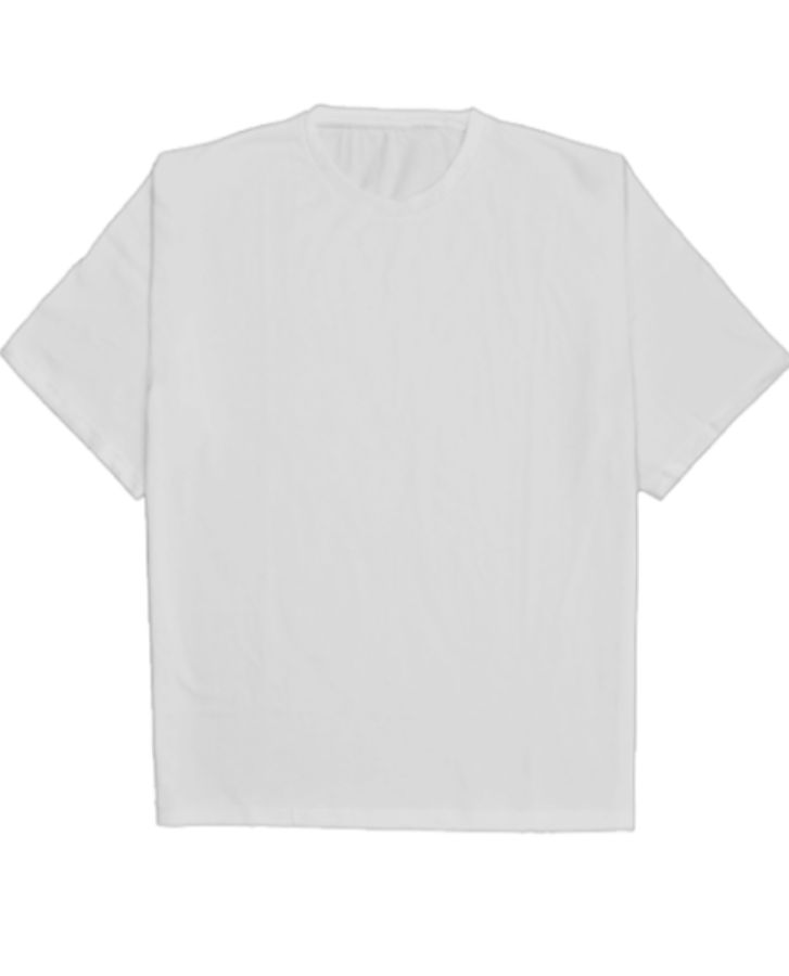 Deter printed oversize t-shirt. - Front