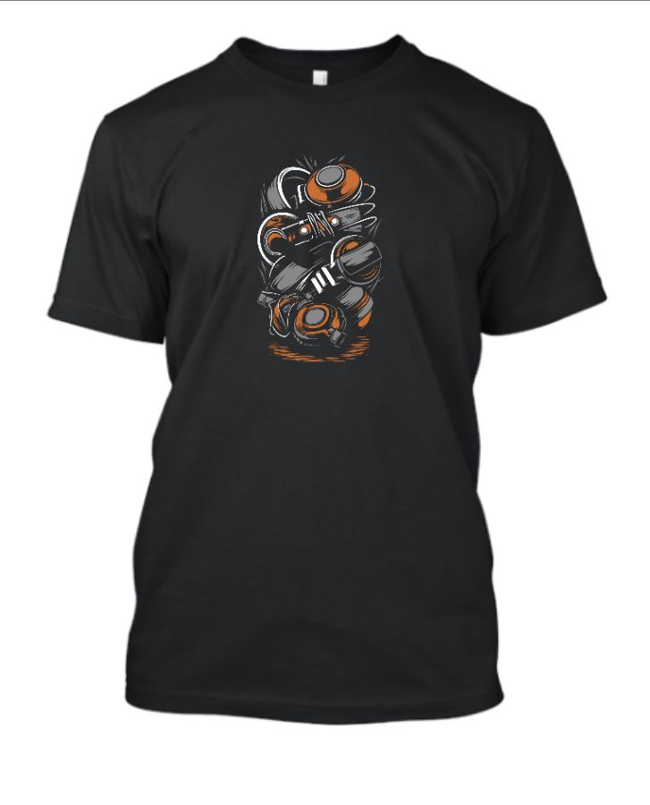 Headphones T-Shirt - Front