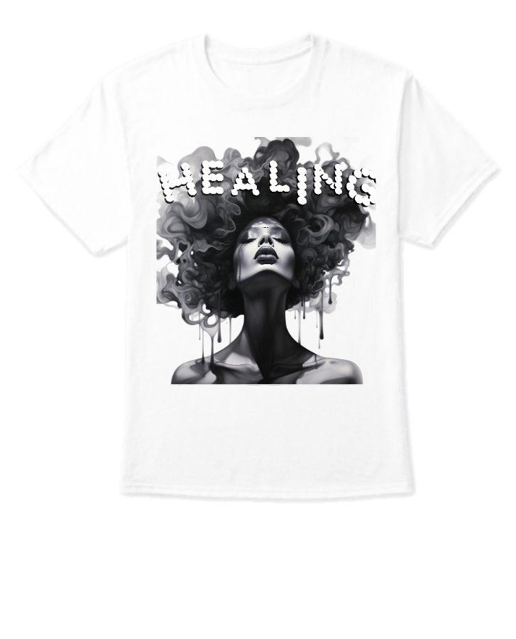 Healing Within Printed Graphic Tee - Front