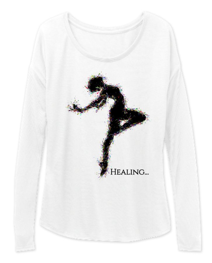 Healing full sleeve t-shirt - Front