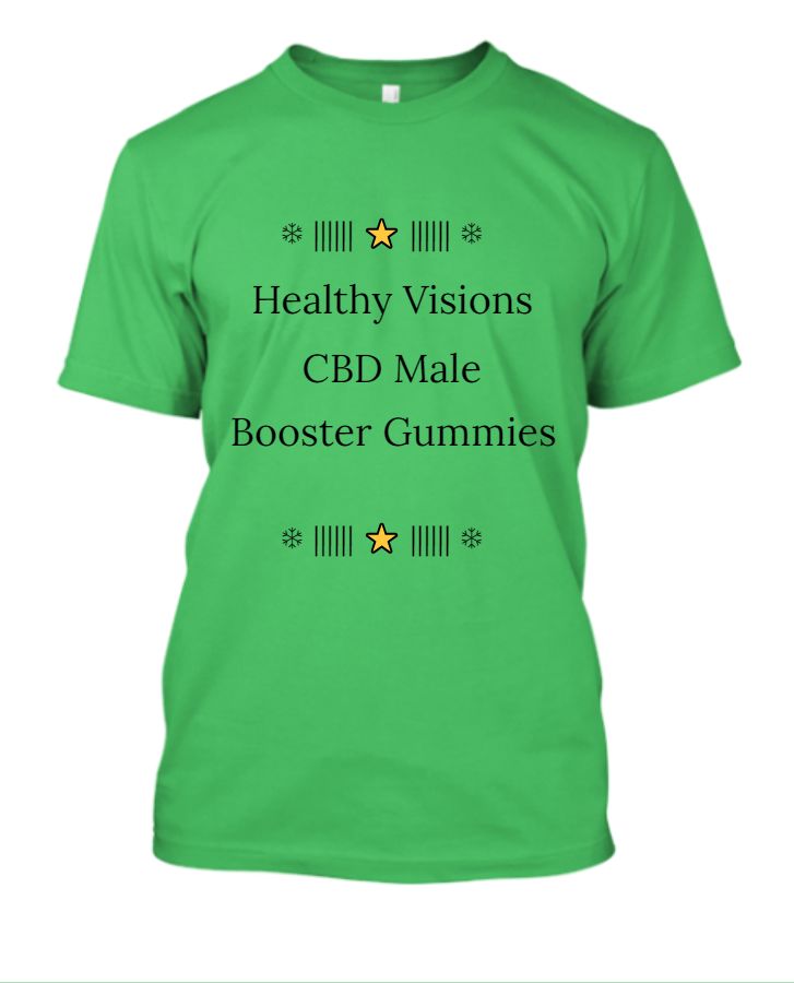 Healthy Visions CBD Male Booster Gummies Help To Enhance Male Low Power! - Front
