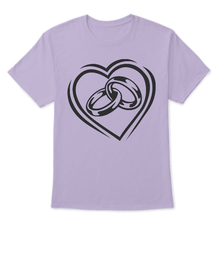 Heart design t-shirt - Front