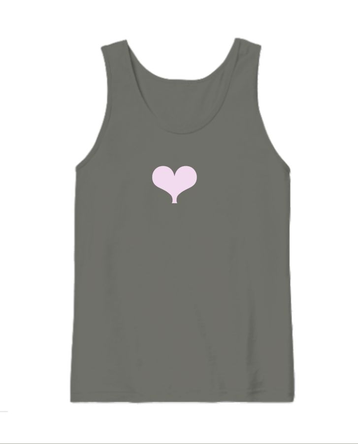 Heart tank top - Front