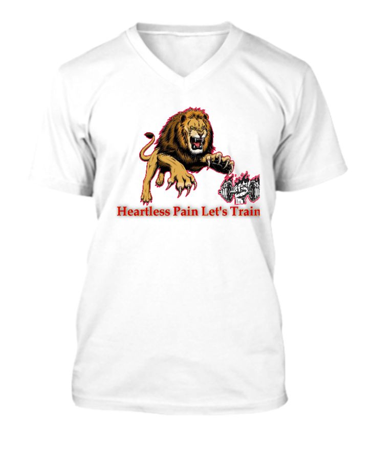 Heartless Lion in Gym - Front