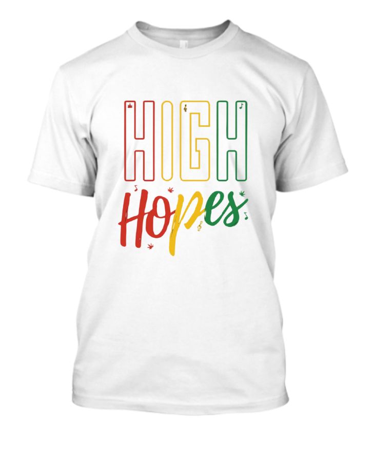 High Hopes Design t-shirts - Front