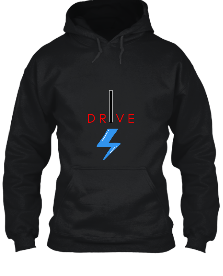 Hoodie I Drive Electric - Front