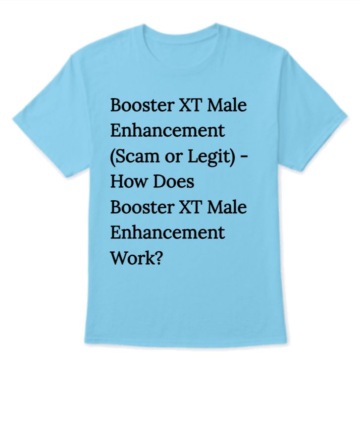 How Is The Booster XT Male Enhancement User Experience? - Front