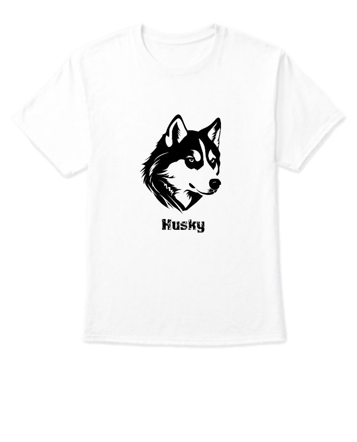 Husky Printed t-shirt - Front
