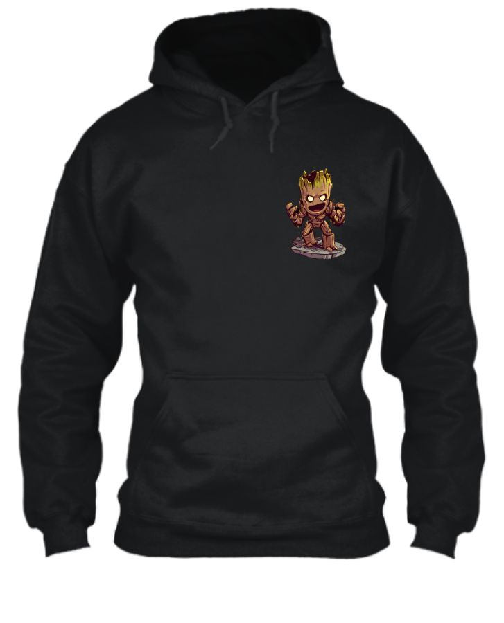 I AM GrOOT hoodies T-Shirt - Front