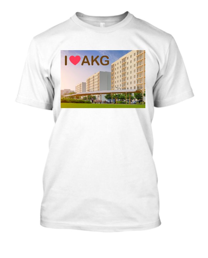 I LOVE AKG TSHRT - Front