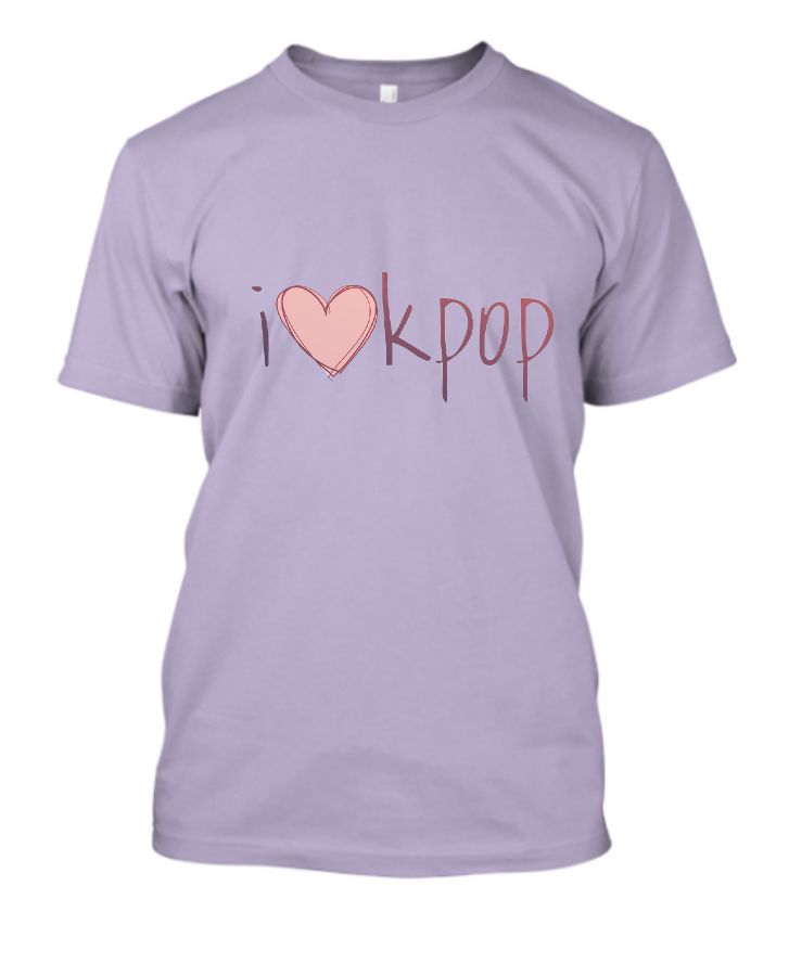 I LOVE K POP T-SHIRT - Front