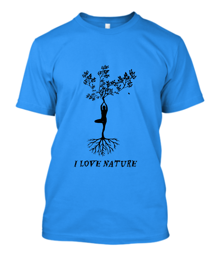 I LOVE NATURE TSHIRT - Front