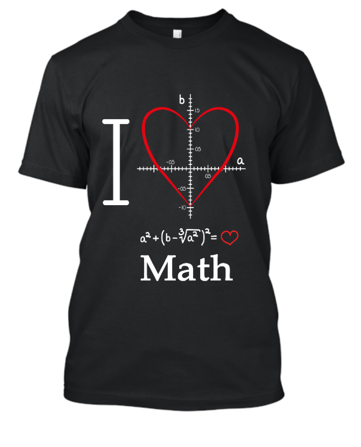 I Love Math - Front