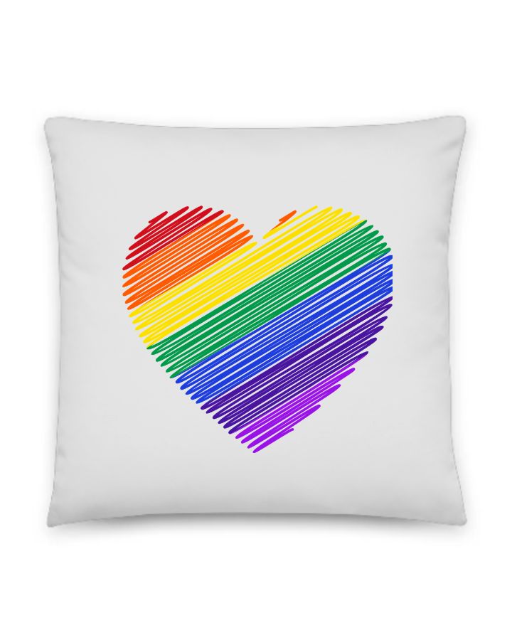 I Love you  cute pillow  - Front