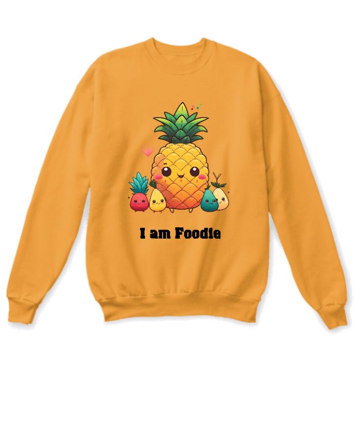 I am Foodie, Full sleeve tshirt - Front