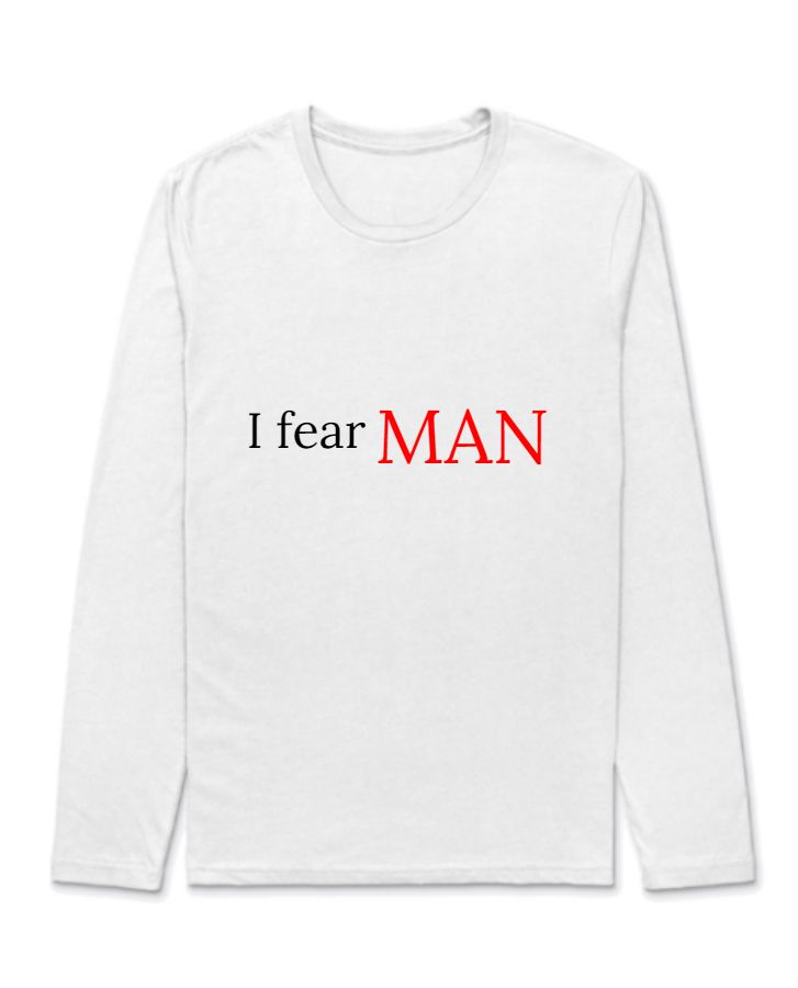 I fear men - Front