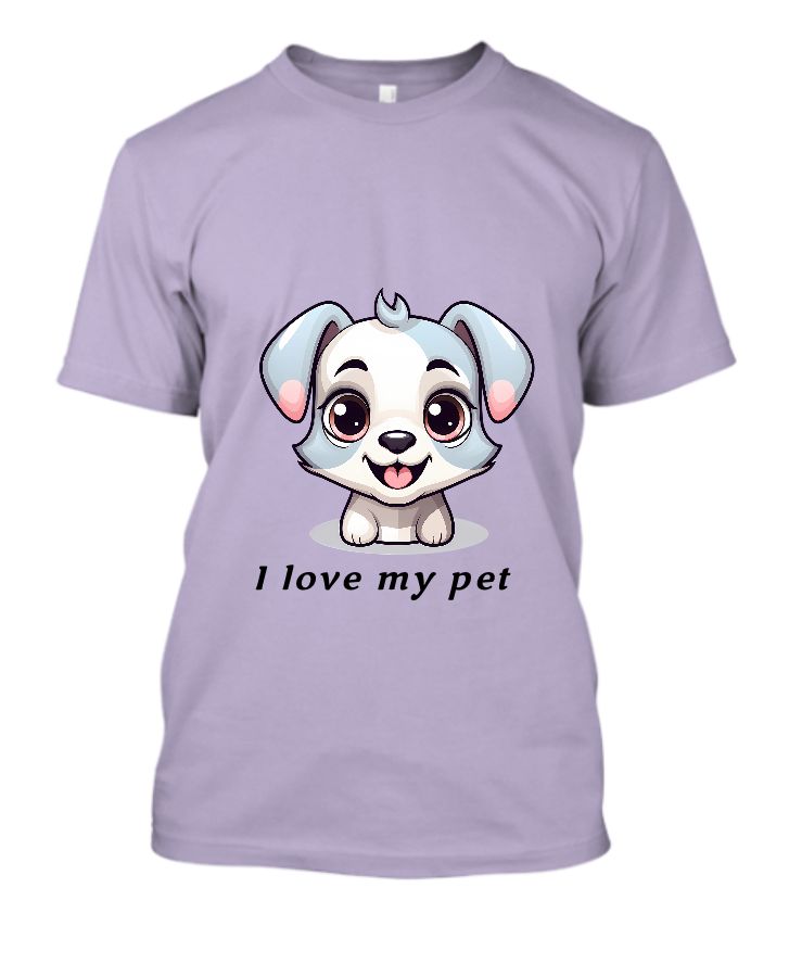 I love my pet puppy - Front