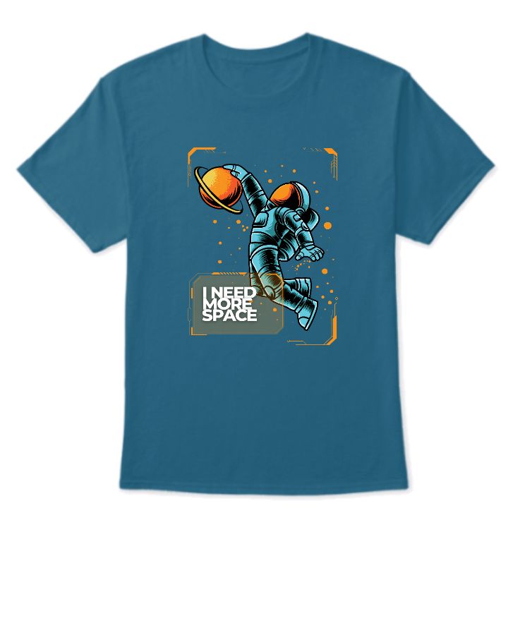 I need more space sleeveless tshirt timeless trendz - Front