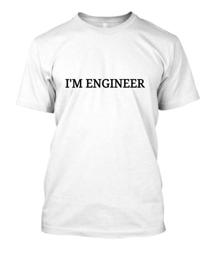 I'M ENGINEER - Front