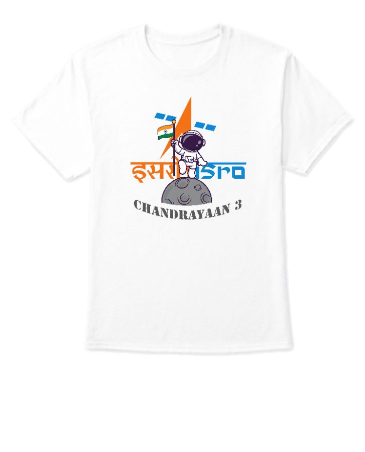 ISRO Chandrayaan 3 T-Shirt - Front