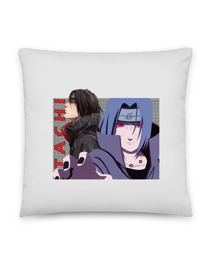 ITACHI PRINTED THROW PILLOW FOR ANIME LOVER | PREMIUM QUALITY PRINT & PILLOW - Front