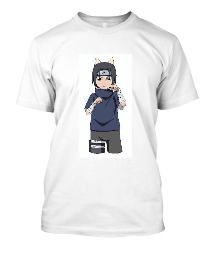 ITACHI UCHIHA PRINTED DESIGHN T SHIRT - Front