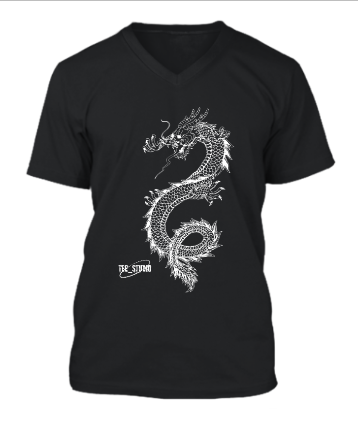 Ignite Your Style: Dragon's Breath Tee - Front