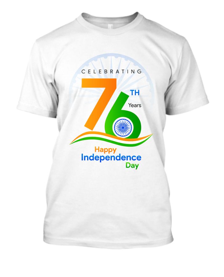 Independence Day Joy 15 august t-shirt  - Front