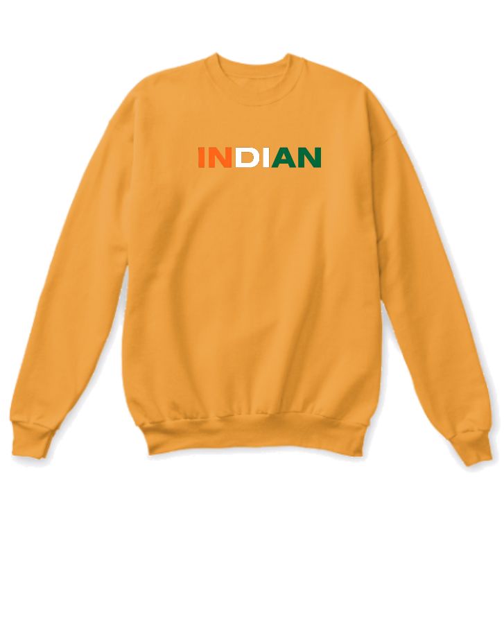 Indian | Unisex Sweatshirt | Wear Your Pride - Front