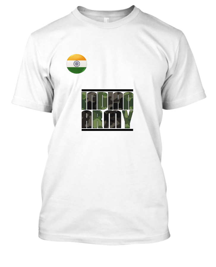 Indian Army T shirt - Front