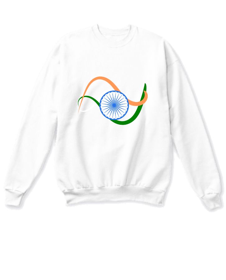 Indian flag sweat  - Front