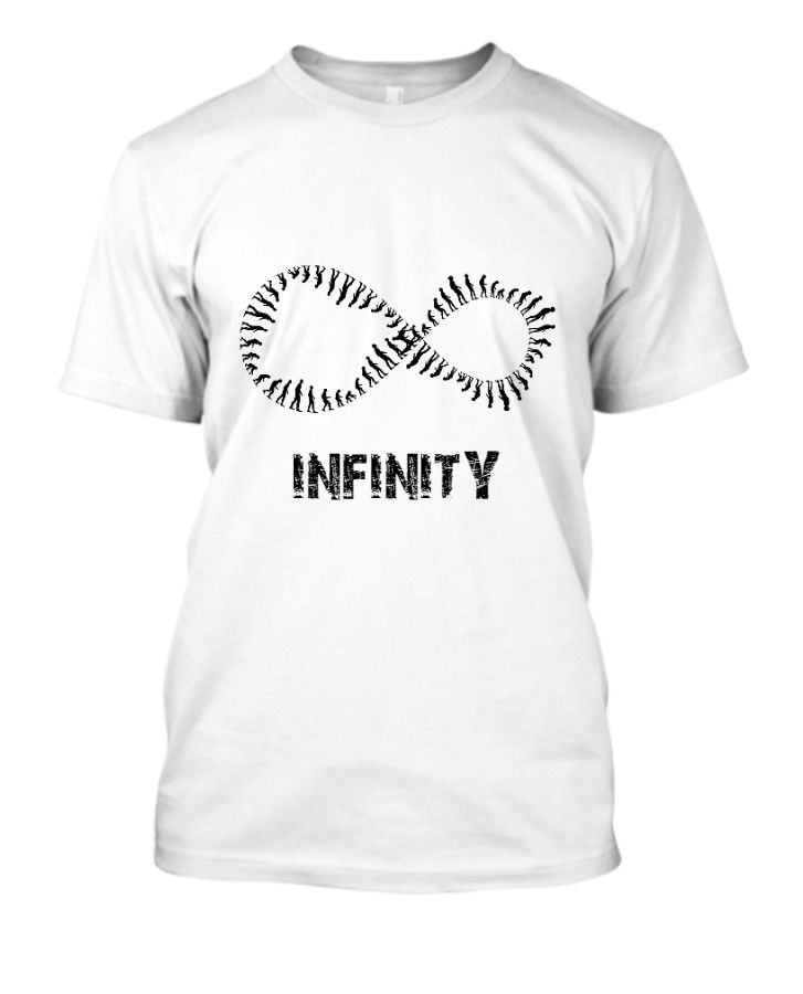 Infinity T-shirt | Half Sleeves T-shirt - Front