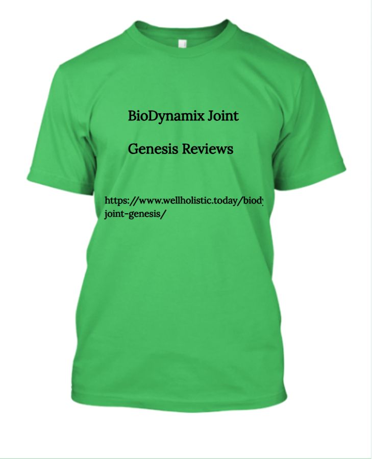 Ingredients Of BioDynamix Joint Genesis Effective Joint Pain Formula! - Front