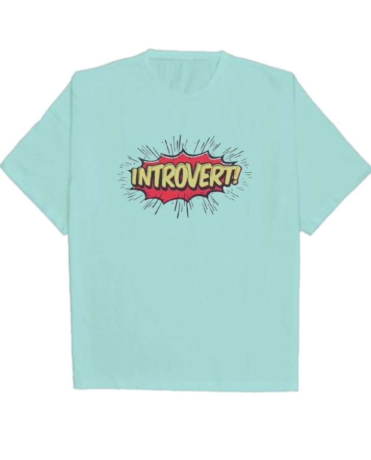 Introvert | Oversize T-Shirt - Front