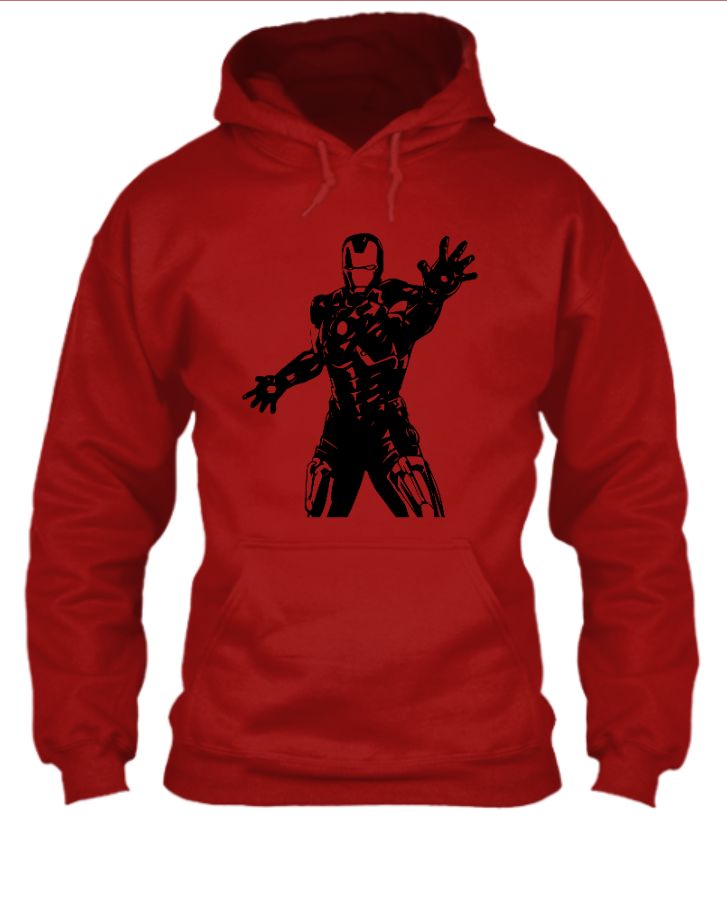 IronMAN Uni Hoodie - Front