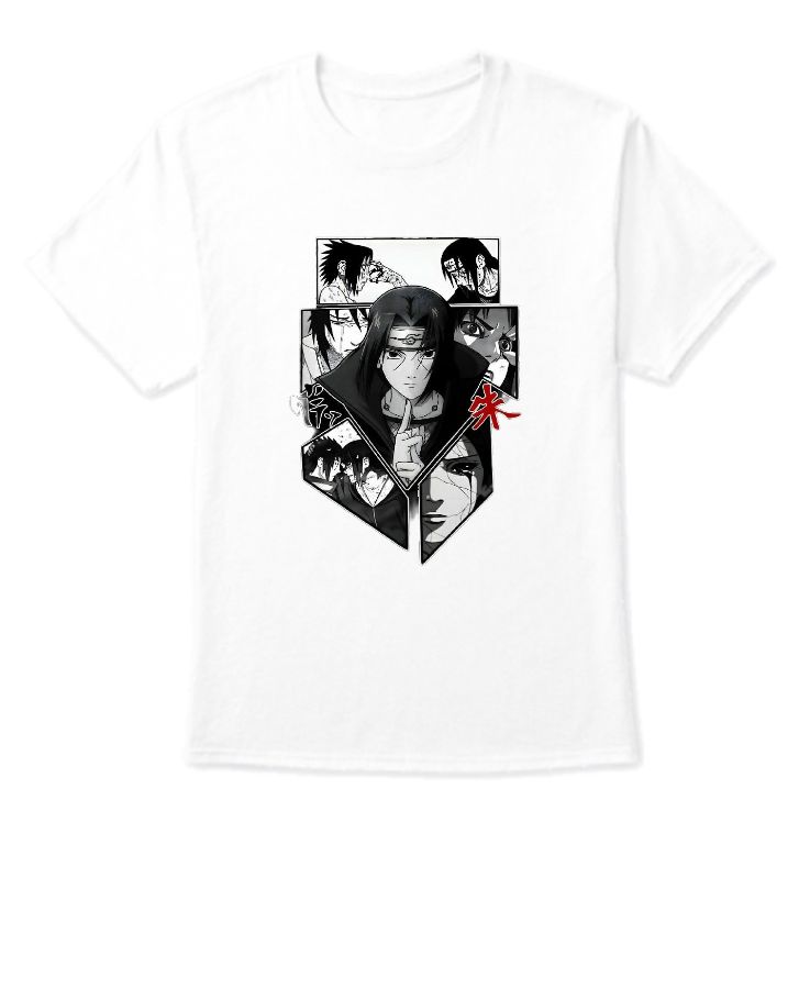 Itachi Uchiha print T-shirt - Front