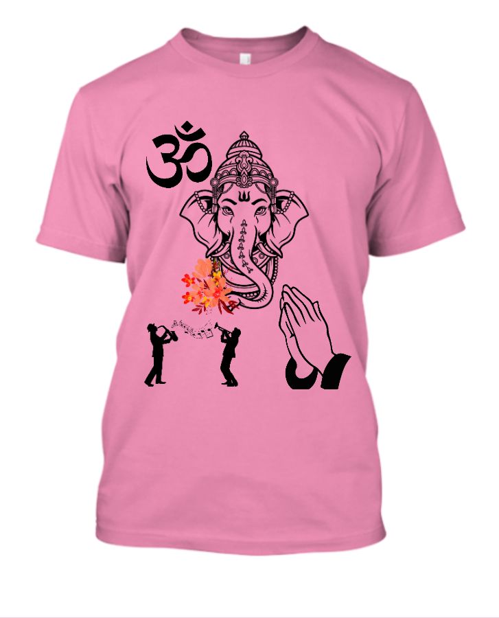 JAI SHREE GANESHA NAMAH T-SHIRT - Front