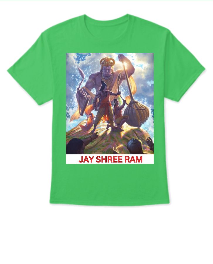 JAI SHREE RAM HANUMAN BEST GOD OF INDIA - Front