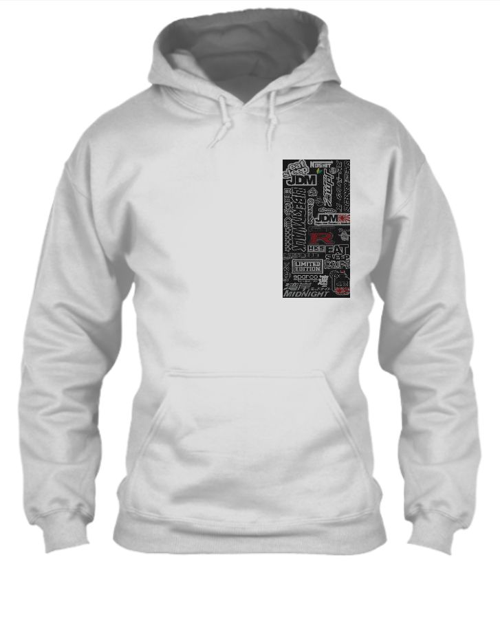 JDM hoodies for perfect car guys  - Front