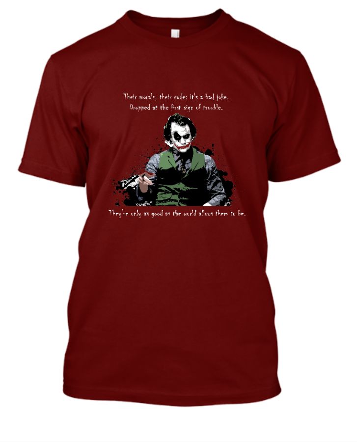 JOKER T-SHIRT| AVALANCHING THOUGHTS - Front