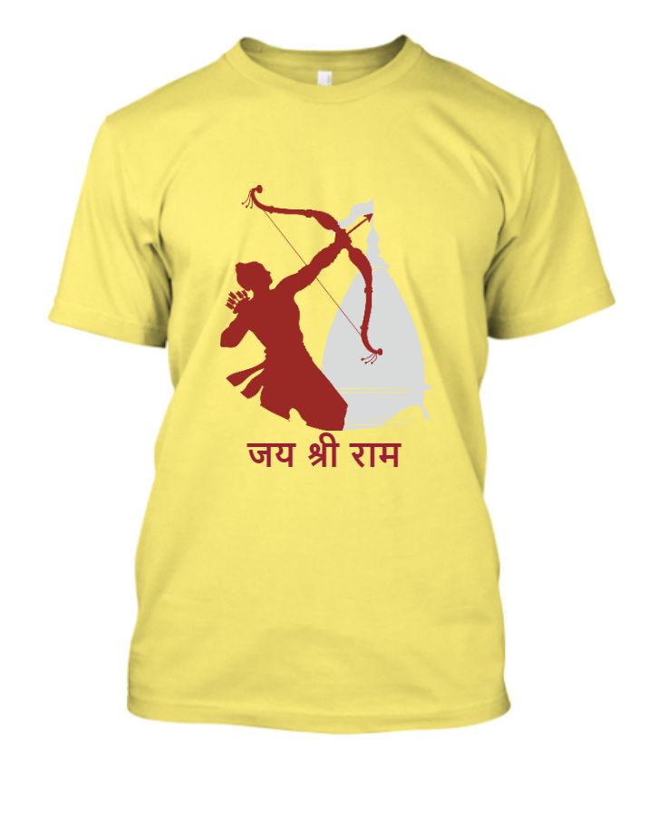 Jai-Shree-Ram-t-shirt-Design - Front