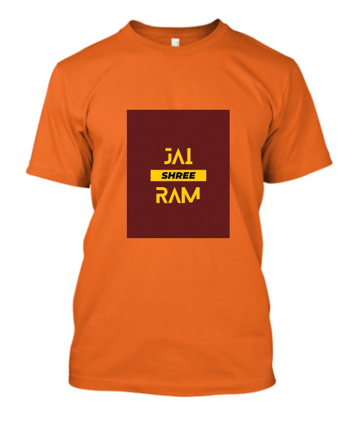 Jai shree ram tshirts - Front