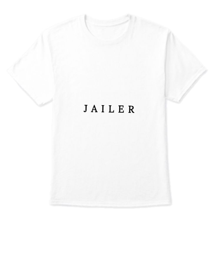 Jailer movie t-shirt half sleeve - Front