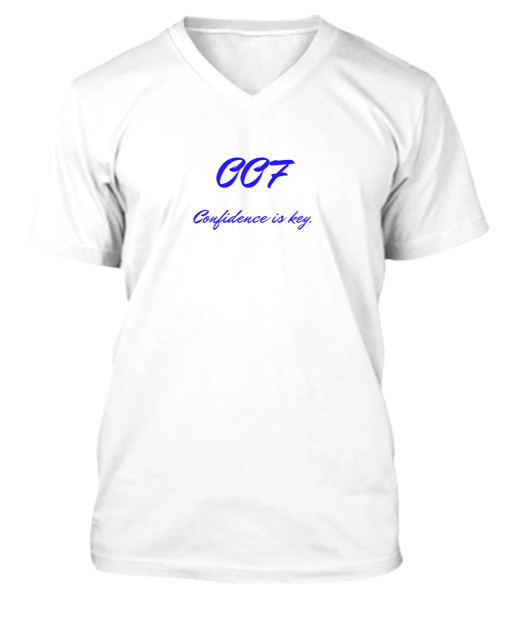 James Bond V-Neck T-Shirt  - Front